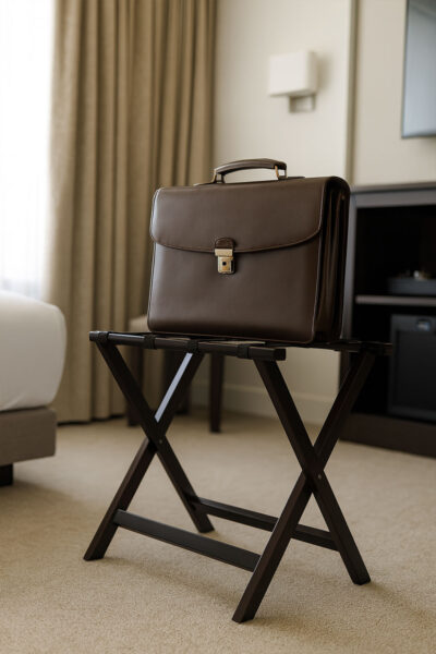 Folding Wooden Luggage Rack