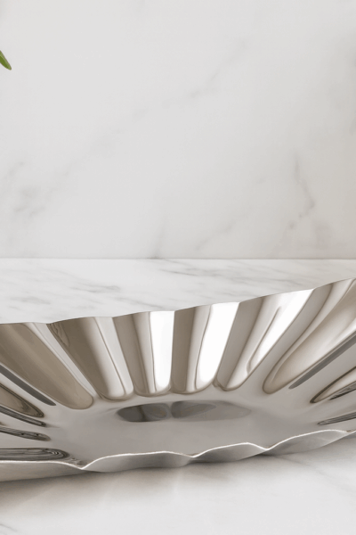 Rectangular abstract Tray